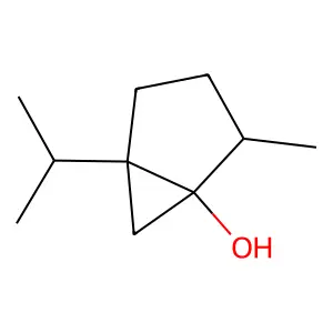 Bicyclo[3.1.0]hexan-1-ol, 2-methyl-5-(1-methylethyl)- structure