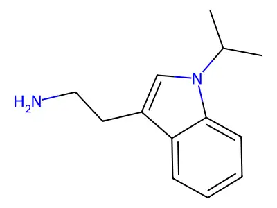 N-1-isopropyltryptamine structure