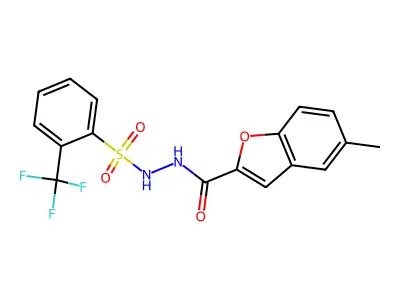 3-Phenyl-3-(trifluoromethyl)diaziridine structure