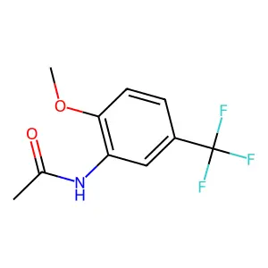 N-(2-Methoxy-5-(trifluoromethyl)phenyl)acetamide structure