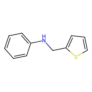 N-(thiophen-2-ylmethyl)aniline structure