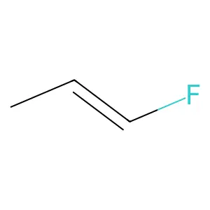 1-氟-1-丙烯 structure
