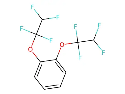 1,2-Bis(1,1,2,2-tetrafluoroethoxy)benzene structure