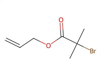 Allyl 2-bromo-2-methylpropionate structure