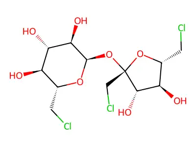 1',6,6'-Trichlorosucrose structure