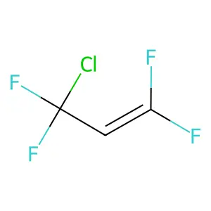 Propene, 3-chloro-1,1,3,3-tetrafluoro- structure