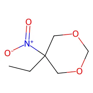 5-Ethyl-5-nitro-1,3-dioxane structure
