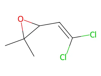 3-(2,2-Dichloroethenyl)-2,2-dimethyloxirane structure