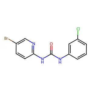 1-(5-Bromopyridin-2-yl)-3-(3-chlorophenyl)urea structure