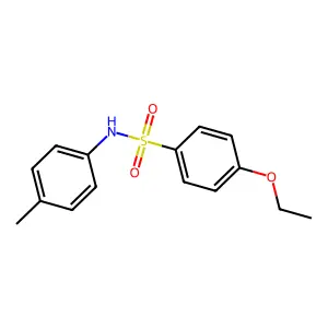 4-ethoxy-N-(4-methylphenyl)benzenesulfonamide structure