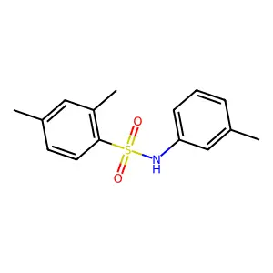 2,4-dimethyl-N-(3-methylphenyl)benzenesulfonamide structure