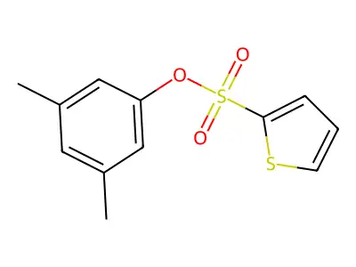 3,5-Dimethylphenyl thiophene-2-sulfonate structure