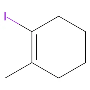 1-Iodo-2-methylcyclohexene structure