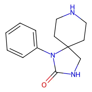 1-Phenyl-1,3,8-triazaspiro[4.5]decan-2-one structure
