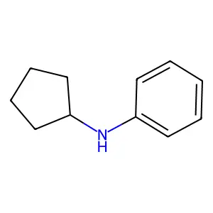 N-Cyclopentylaniline structure