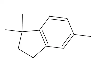 1,1,5-Trimethylindan structure