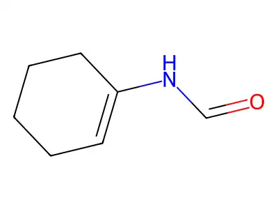 N-(1-Cyclohexenyl)formamide structure