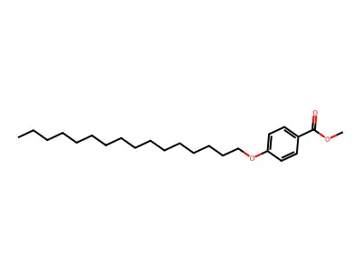 Methyl 4-(hexadecyloxy)benzoate structure