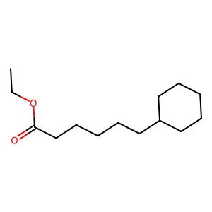Ethyl 6-cyclohexylhexanoate structure