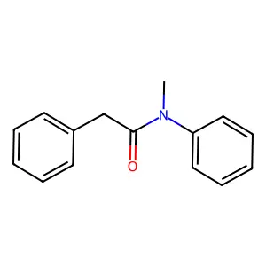 N-methyl-N,2-diphenylacetamide structure