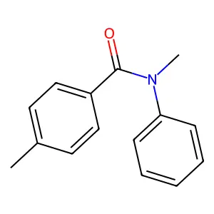 N,4-dimethyl-N-phenylbenzamide structure