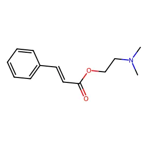 2-Propenoic acid, 3-phenyl-, 2-(dimethylamino)ethyl ester structure