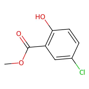 5-氯-2-羟基苯甲酸甲酯 structure