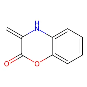 3-Methylene-3,4-dihydro-2h-1,4-benzoxazin-2-one structure