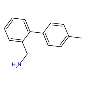 4'-Methyl-biphenyl-2-methanamine structure