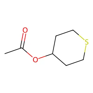 Thian-4-yl acetate structure
