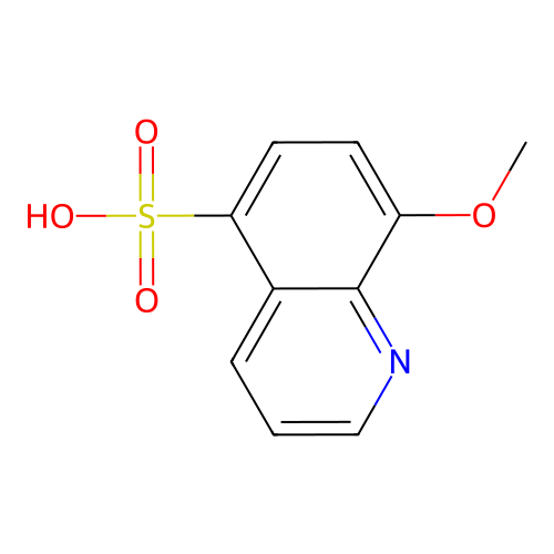 8-methoxyquinoline-5-sulfonic Acid structure