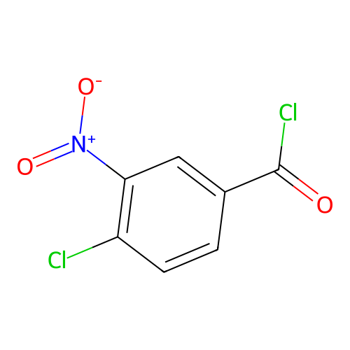 4-氯-3-硝基苯甲酰氯 structure