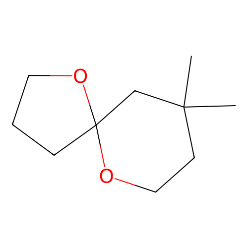 1,6-Dioxaspiro[4.5]decane, 9,9-dimethyl- structure