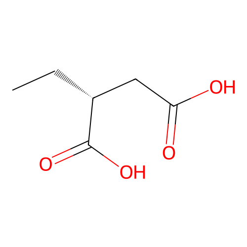 r-(+)-Ethylsuccinic acid structure