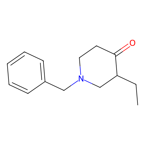 1-Benzyl-3-ethylpiperidin-4-one structure