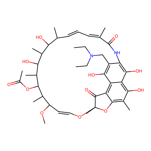 Rifamycin PF 42 structure