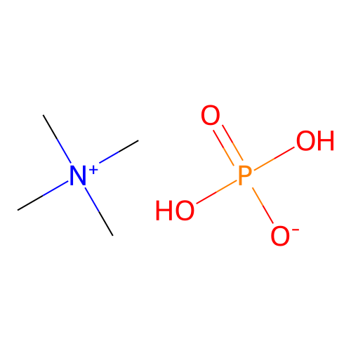 Tetramethylammonium phosphate (1:1) structure