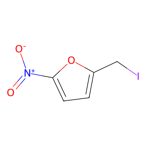 2-(Iodomethyl)-5-nitrofuran structure
