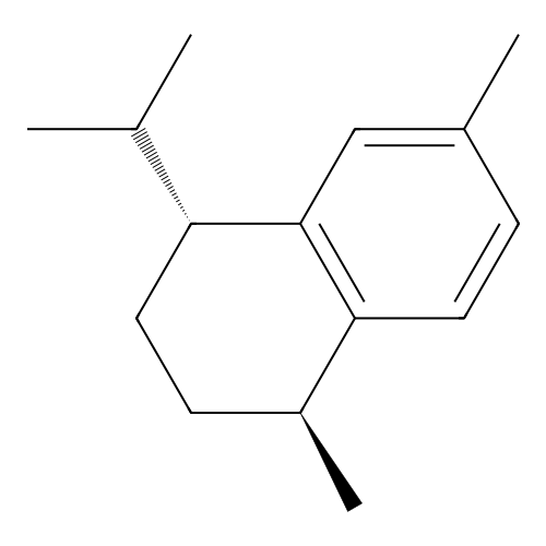 Calamenene, trans-(+)- structure