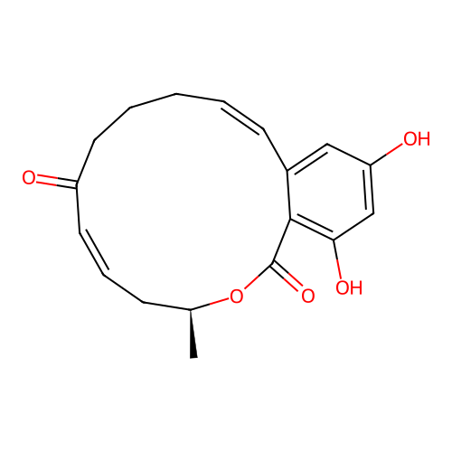 7'-Dehydrozearalenone structure