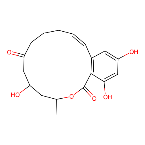 8'-Hydroxyzearalenone structure