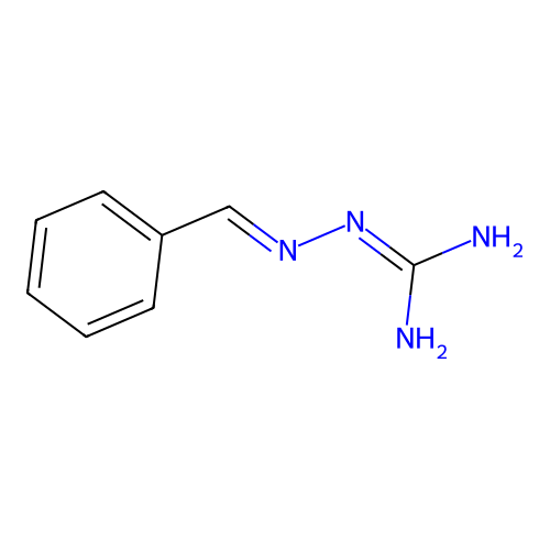 N-[(phenylmethylidene)amino]guanidine structure