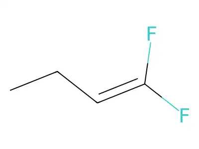1,1-Difluorobut-1-ene structure