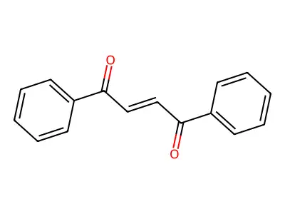 trans-1,4-Diphenyl-2-butene-1,4-dione structure