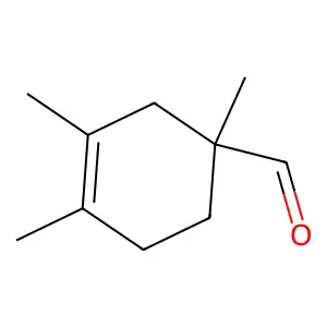 1,3,4-三甲基-3-环己烯-1-甲醛 structure