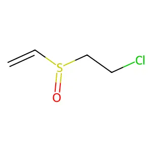 Sulfoxide, 2-chloroethyl vinyl structure