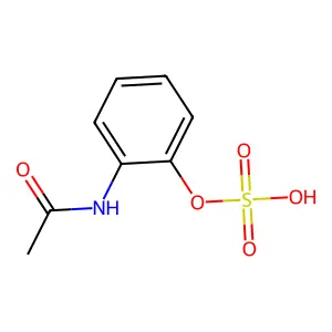 2-羟基乙酰苯胺硫酸酯 structure