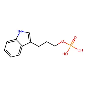 吲哚丙醇磷酸酯 structure