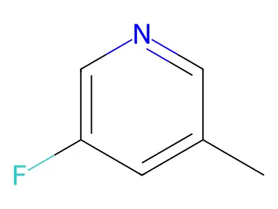3-Fluoro-5-methylpyridine structure