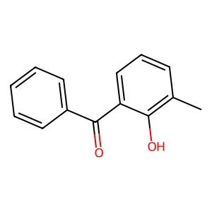 2-Hydroxy-3-methylbenzophenone structure